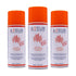 AESUB Orange 3D Scanning Spray 3 Can Bundle