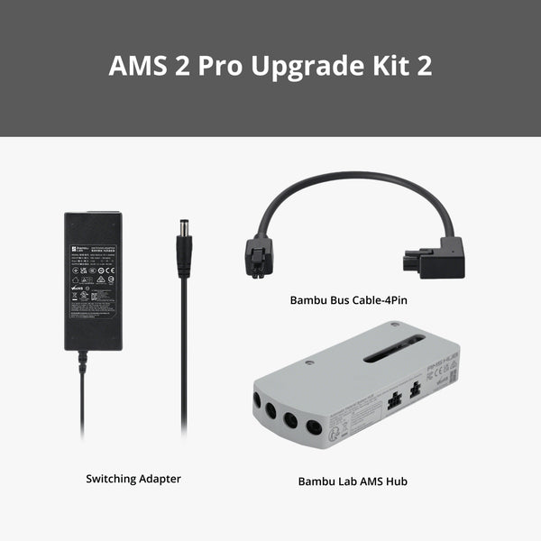 Bambu Lab AMS 2 Pro Upgrade Kit with Hub