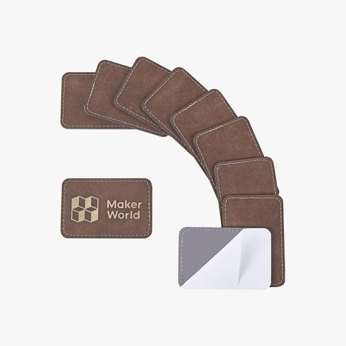 Bambu PU Iron-on Patch (10PCS) - Rectangular