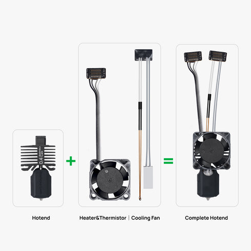 Bambu Complete Hotend Assembly (for P1 Series)