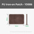 Bambu PU Iron-on Patch (10PCS) - Rectangular