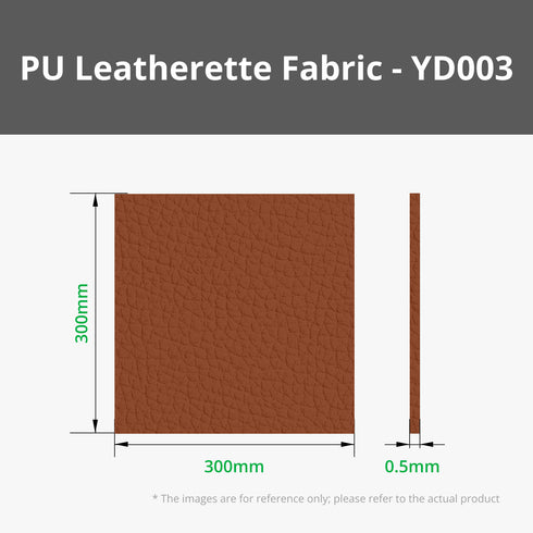Bambu PU Leatherette Fabric - Pebbled