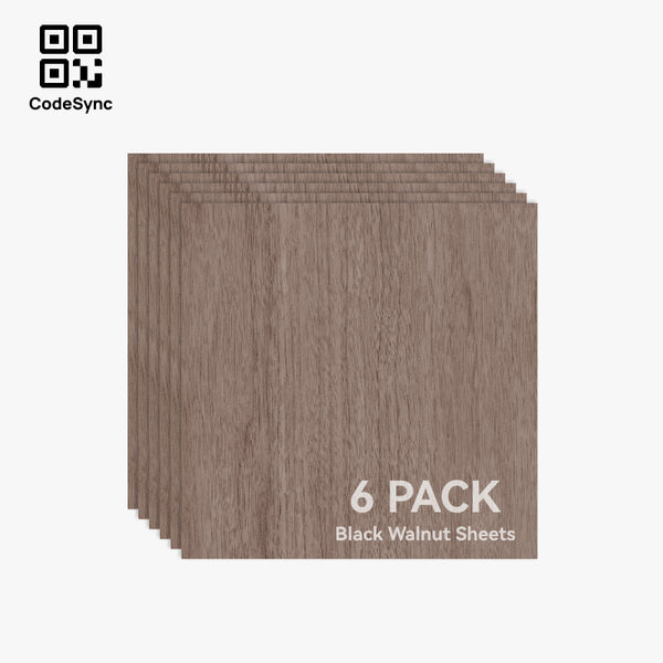 Bambu Lab 3mm Black Walnut Plywood (6pcs)