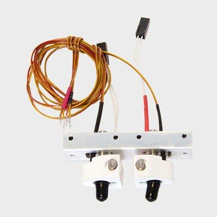 MakerBot Replicator 2X Bar Mount Assembly (Hot End) w/ Stranded Thermocouple