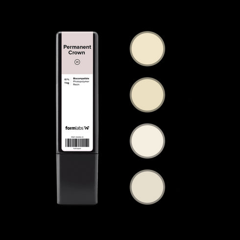 Formlabs Permanent Crown Resin 1 Litre