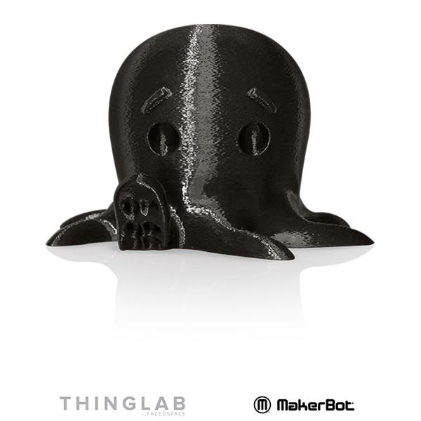 MakerBot Large PLA 1.75mm - 0.9Kg -True Black