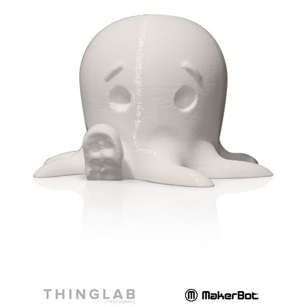 MakerBot Large PLA 1.75mm - 0.9Kg -True White